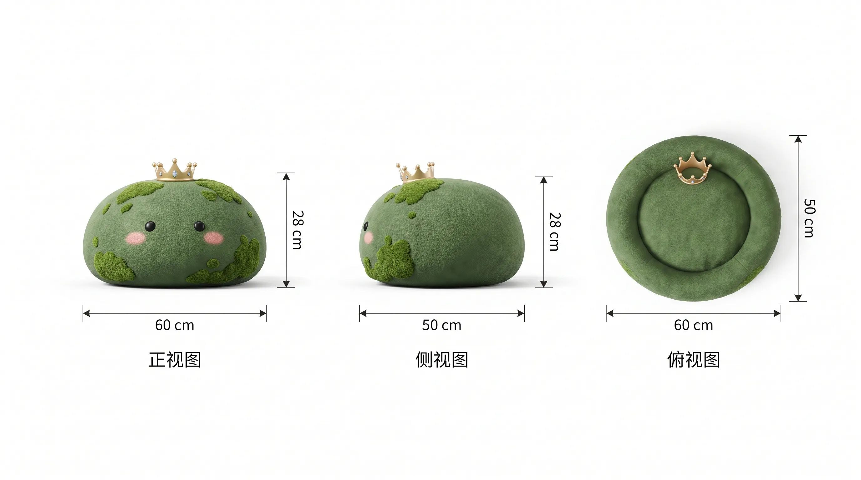 华夫格组合方垫 4 片